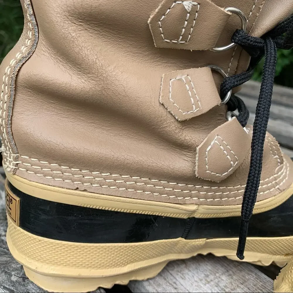 Sorel Kaufman Manitou winter pac snow boots Womens 7